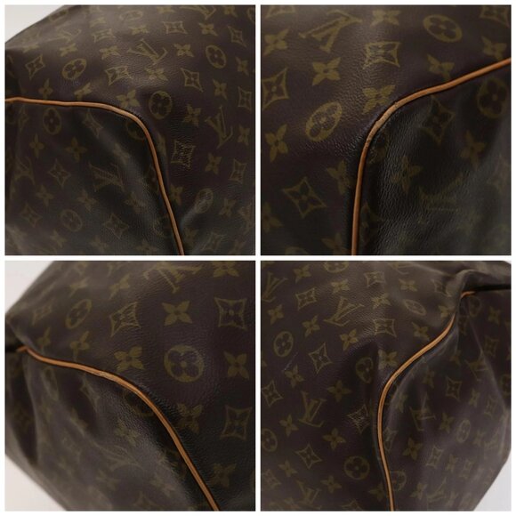 LOUIS VUITTON Monogram Keepall 60 Boston Bag M41422 LV Auth 119828 - Picture 14 of 16